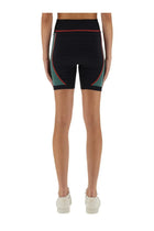Casablanca Women's Seamless Sports Shorts Black, view 3