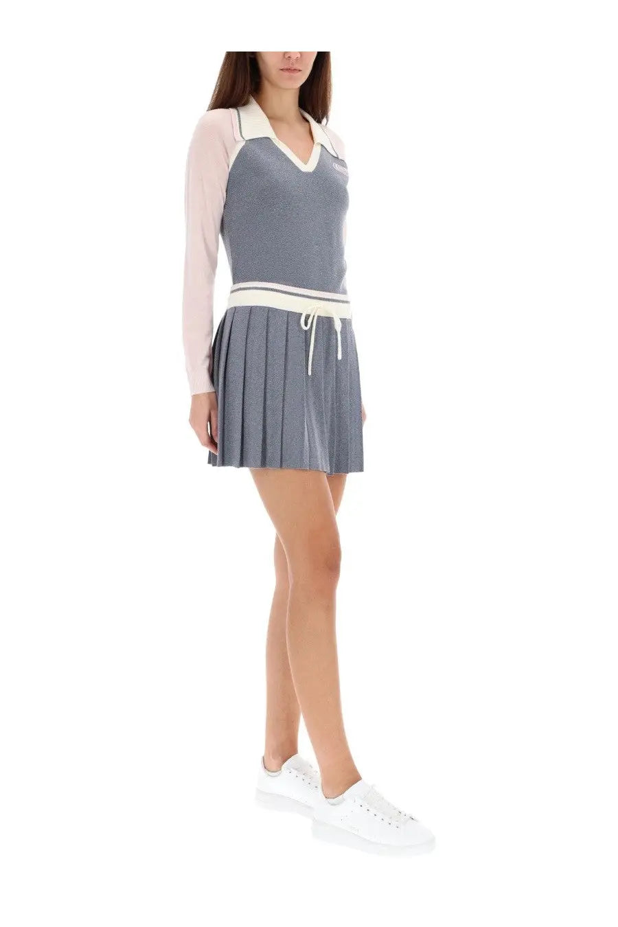 Casablanca Women's Tennis Skirt Silver, view 2