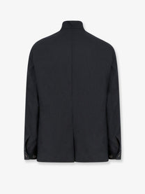 Hevò Men's Casalvecchio Wool Blend Jacket Black