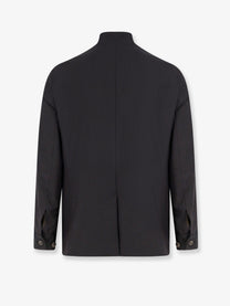 Hevò Men's Casalvecchio Wool Blend Jacket Brown