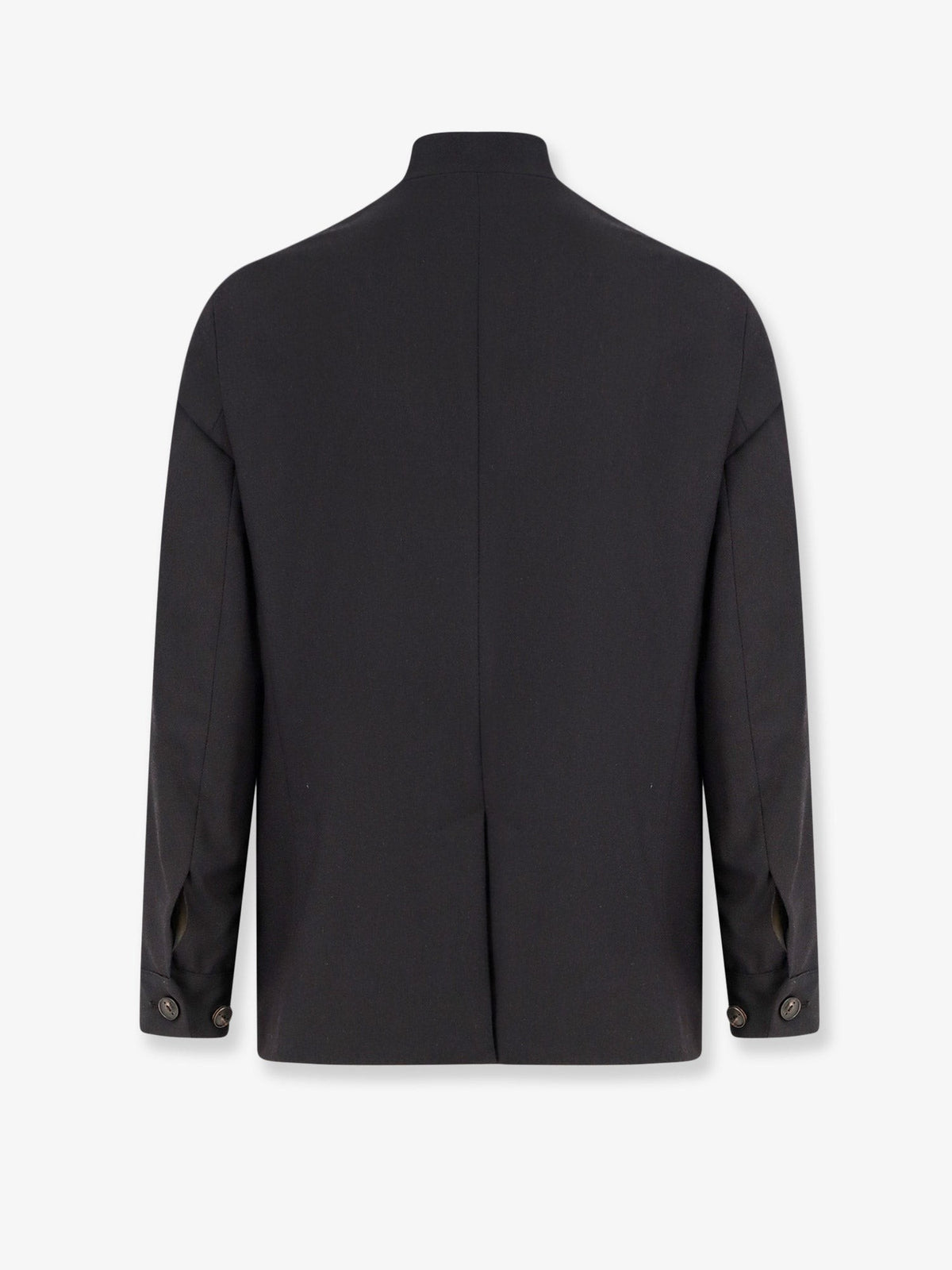 Hevò Men's Casalvecchio Wool Blend Jacket Brown, view 2