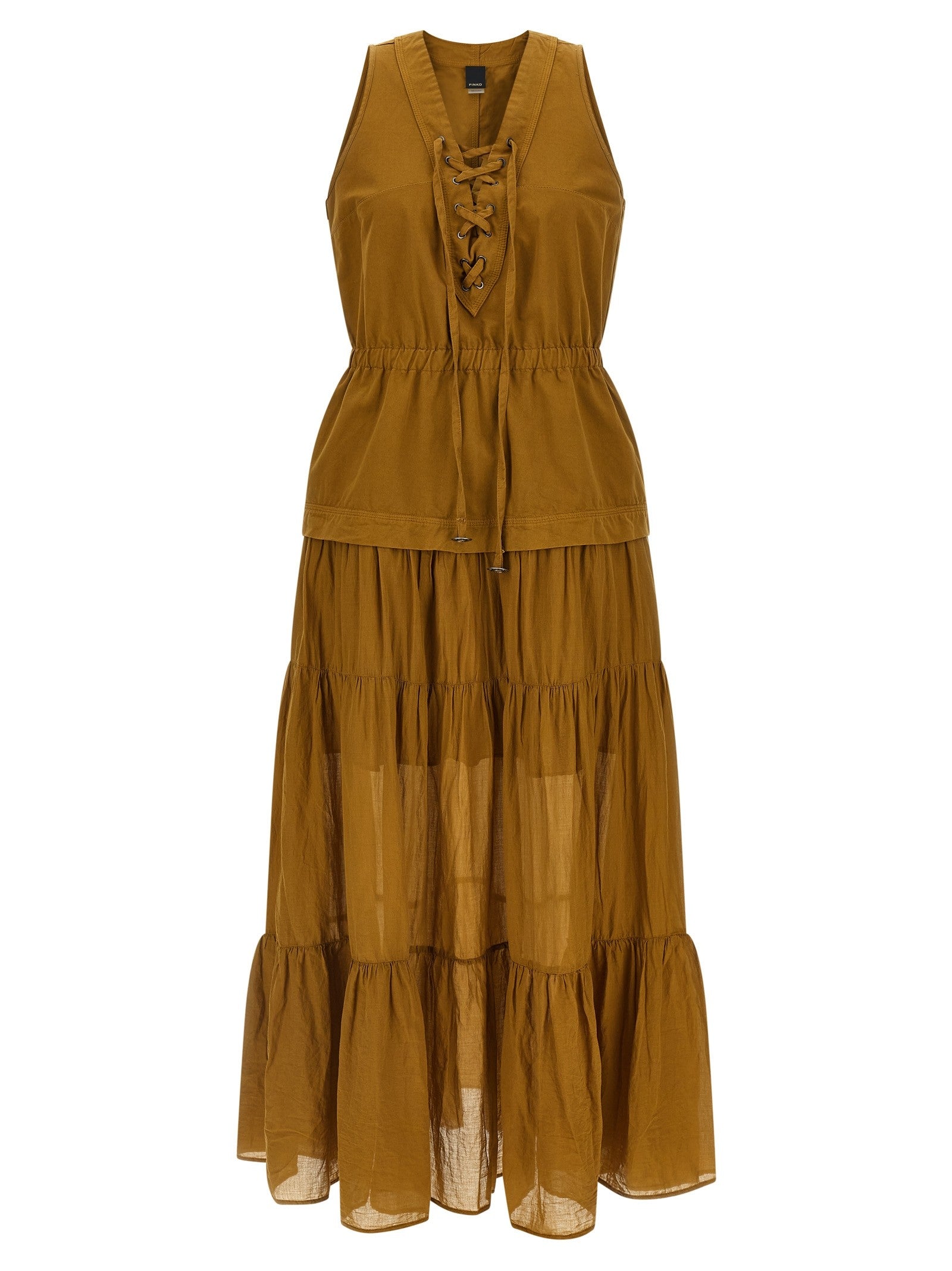 Pinko Casarsa Dress Brown
