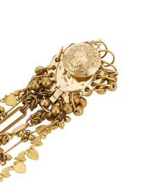 Dries Van Noten Cascade Pendant Brooches Gold