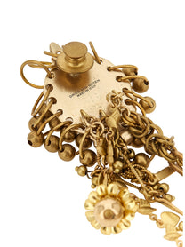 Dries Van Noten Cascade Pendant Brooches Gold