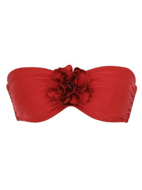 Zimmermann Women's Cascadian Flower Bikini Top Red