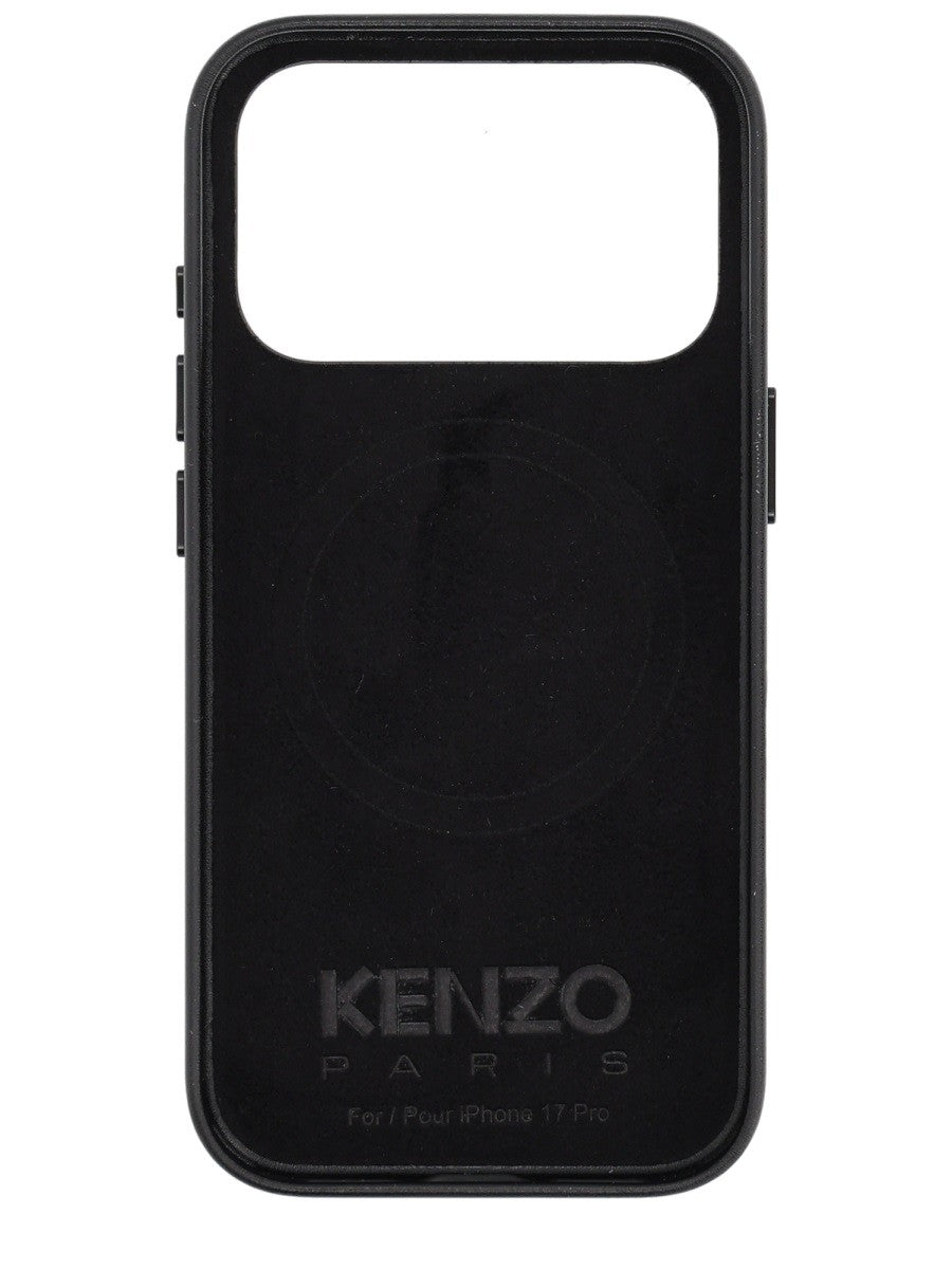 Kenzo Men's Case for Iphone Pro Boke Flower Black