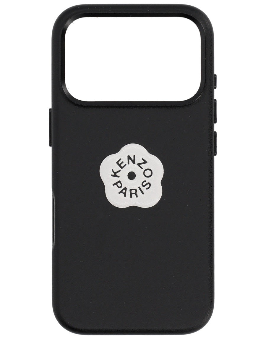 Kenzo Men's Case for Iphone Pro Boke Flower Black