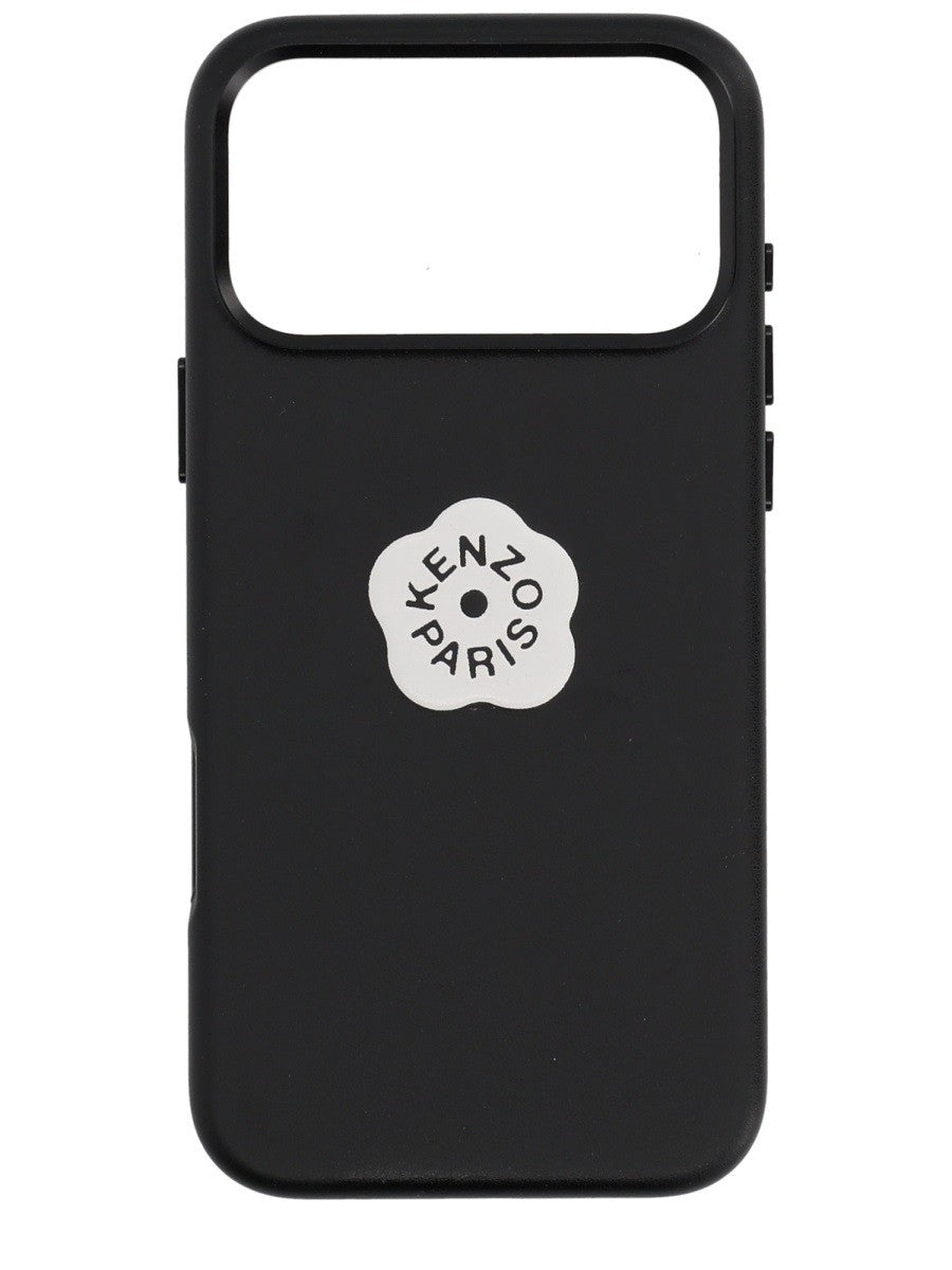 Kenzo Men's Case for Iphone Pro Max Boke Flower Black