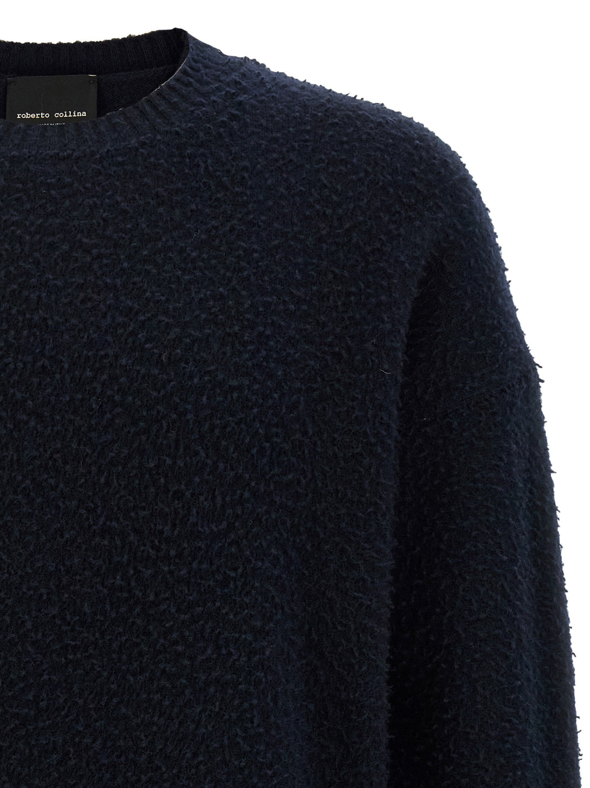 Roberto Collina Casentino Sweater Blue, view 3