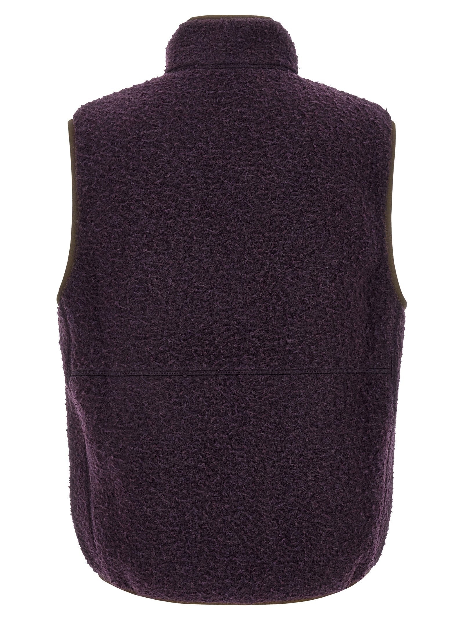 Moncler Casentino Woven Vest Purple