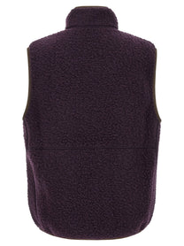 Moncler Casentino Woven Vest Purple