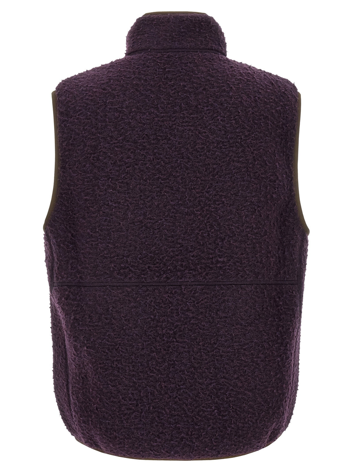 Moncler Casentino Woven Vest Purple