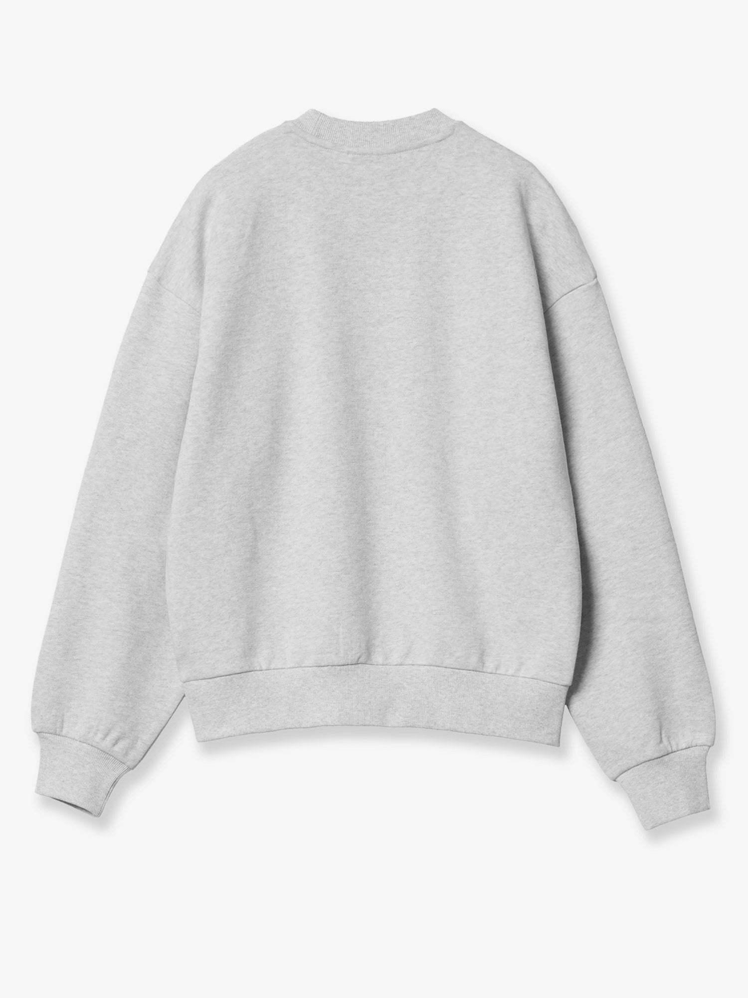 Carhartt Wip Women's Casey Cotton Sweatshirt Silver