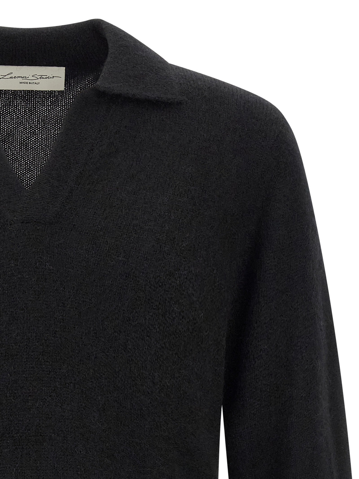Larmeri Studio Cash Polo Shirt Black