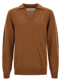 Larmeri Studio Cash Polo Shirt Brown