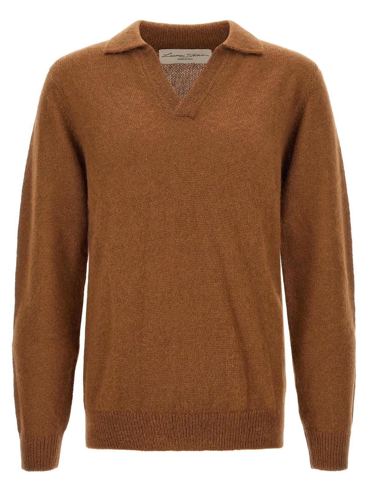 Larmeri Studio Cash Polo Shirt Brown