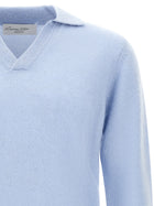 Larmeri Studio Cash Polo Shirt Blue