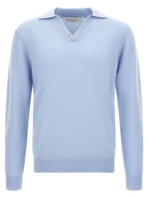 Larmeri Studio Cash Polo Shirt Blue