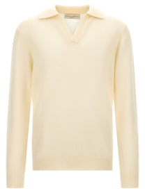 Larmeri Studio Cash Polo Shirt White