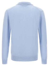 Larmeri Studio Cash Polo Shirt Blue