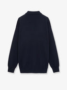 Loewe Women's Cashmere and Silk Blend Sweater Blue, view 2