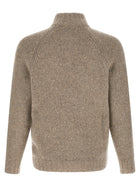 Brunello Cucinelli Cashmere and Silk Cardigan Beige, view 2