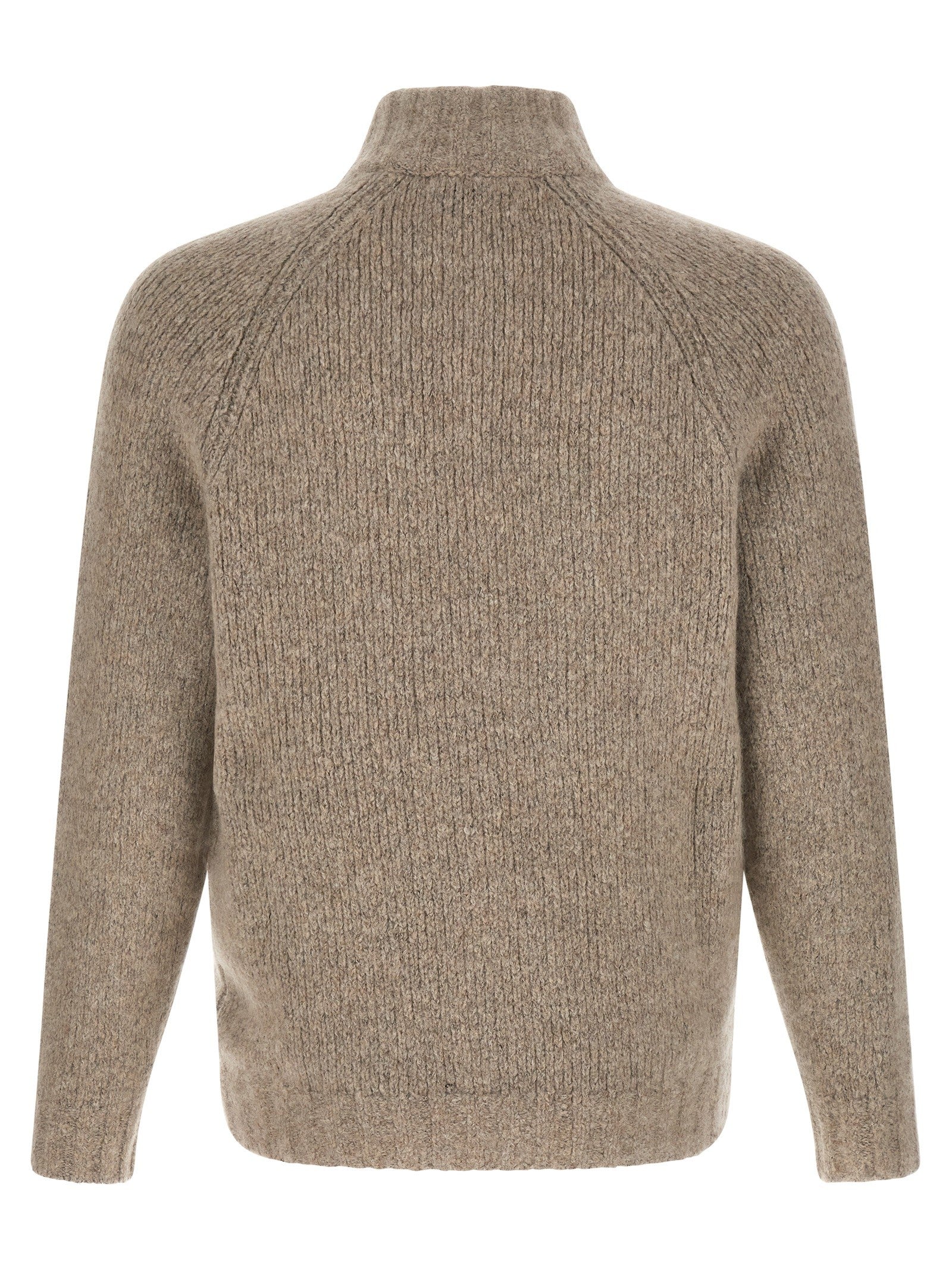 Brunello Cucinelli Cashmere and Silk Cardigan Beige