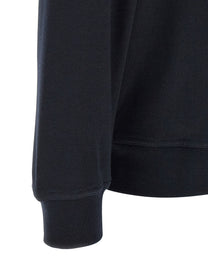 Brunello Cucinelli Cashmere and Silk Hoodie Blue