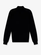 Brunello Cucinelli Men's Cashmere and Silk Polo Shirt Black, view 2