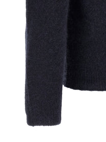 Roberto Collina Cashmere and Silk Polo Shirt Blue