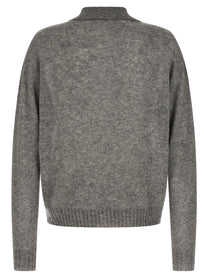 Tom Ford Cashmere and Silk Polo Shirt Grey