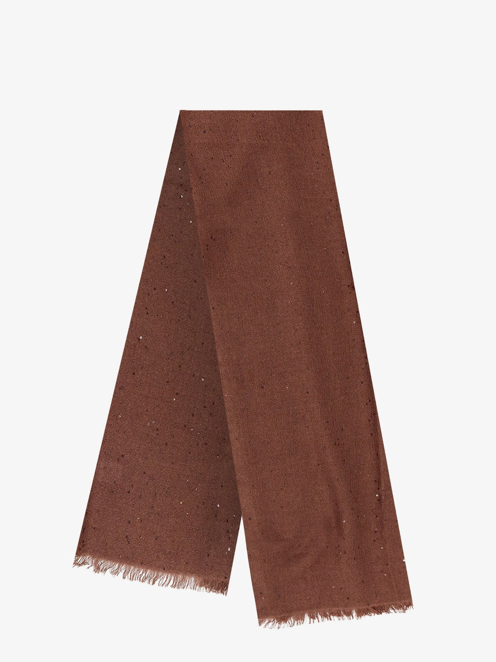 Brunello Cucinelli Women's Cashmere and Silk Scarf Brown