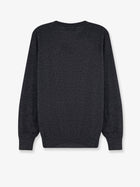 Brunello Cucinelli Men's Cashmere and Silk Sweater Grey, view 2
