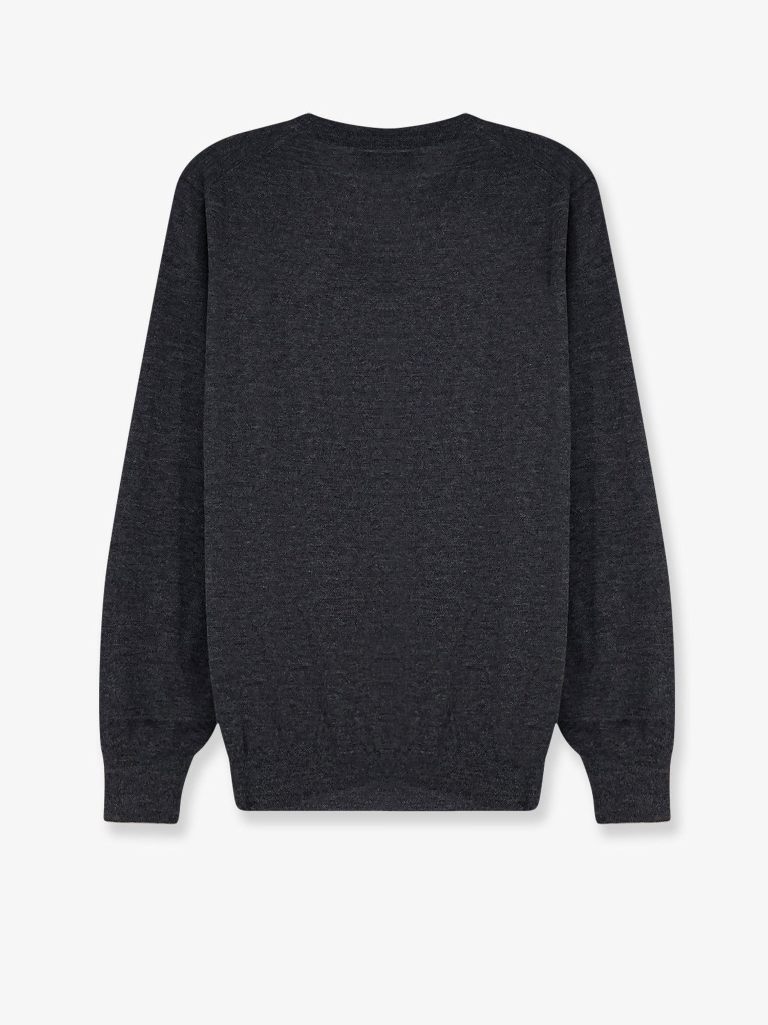 Brunello Cucinelli Men's Cashmere and Silk Sweater Grey
