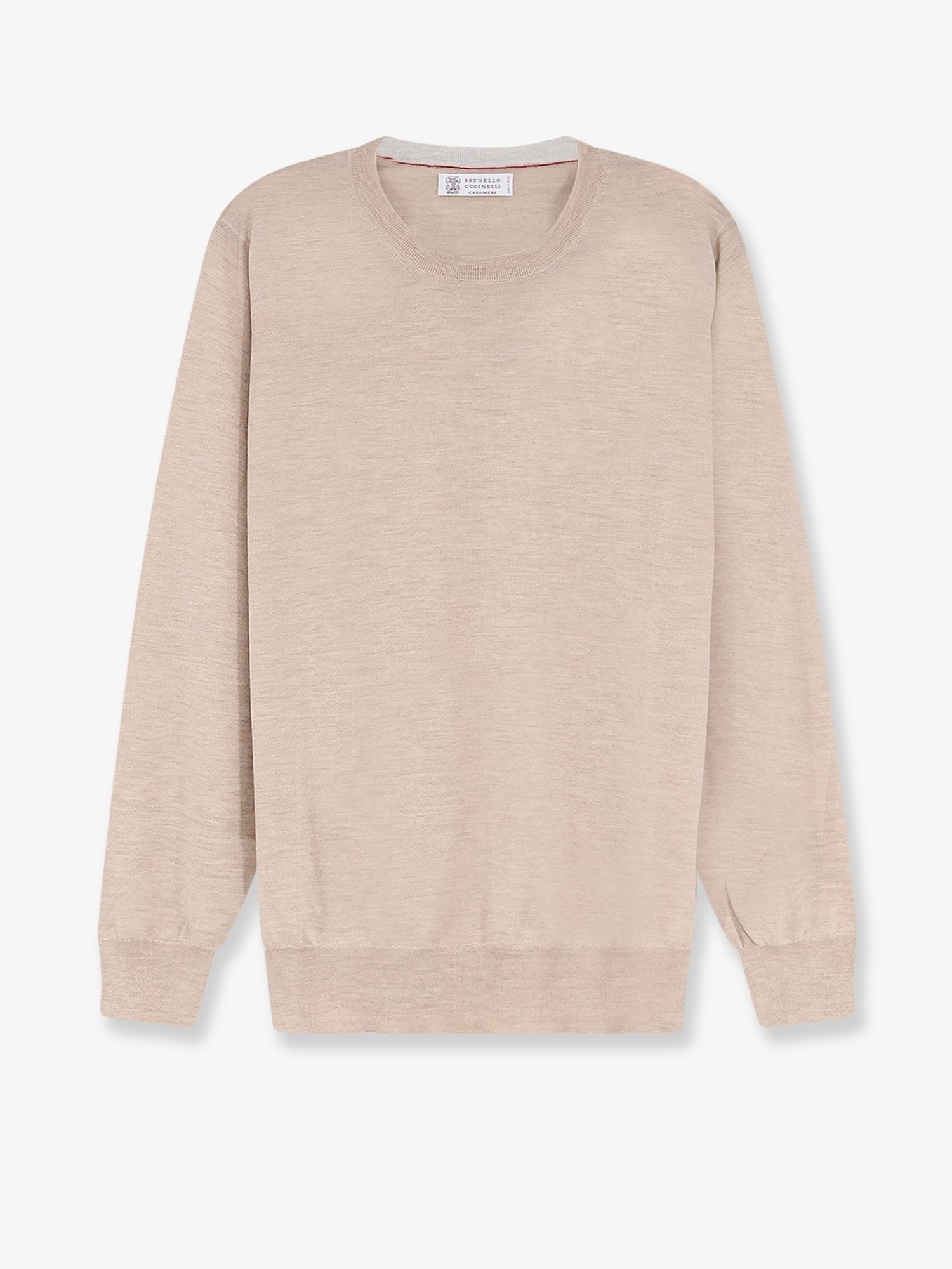 Brunello Cucinelli Men's Cashmere and Silk Sweater Grey