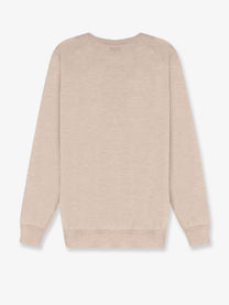 Brunello Cucinelli Men's Cashmere and Silk Sweater Grey