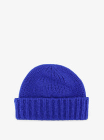 Celine Women's Cashmere and Silk Triomphe Hat Blue Celine