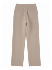 Max Mara Women's Cashmere and Wool Fleece Pants Beige