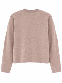 Max Mara Women's Cashmere and Wool Sweater Beige