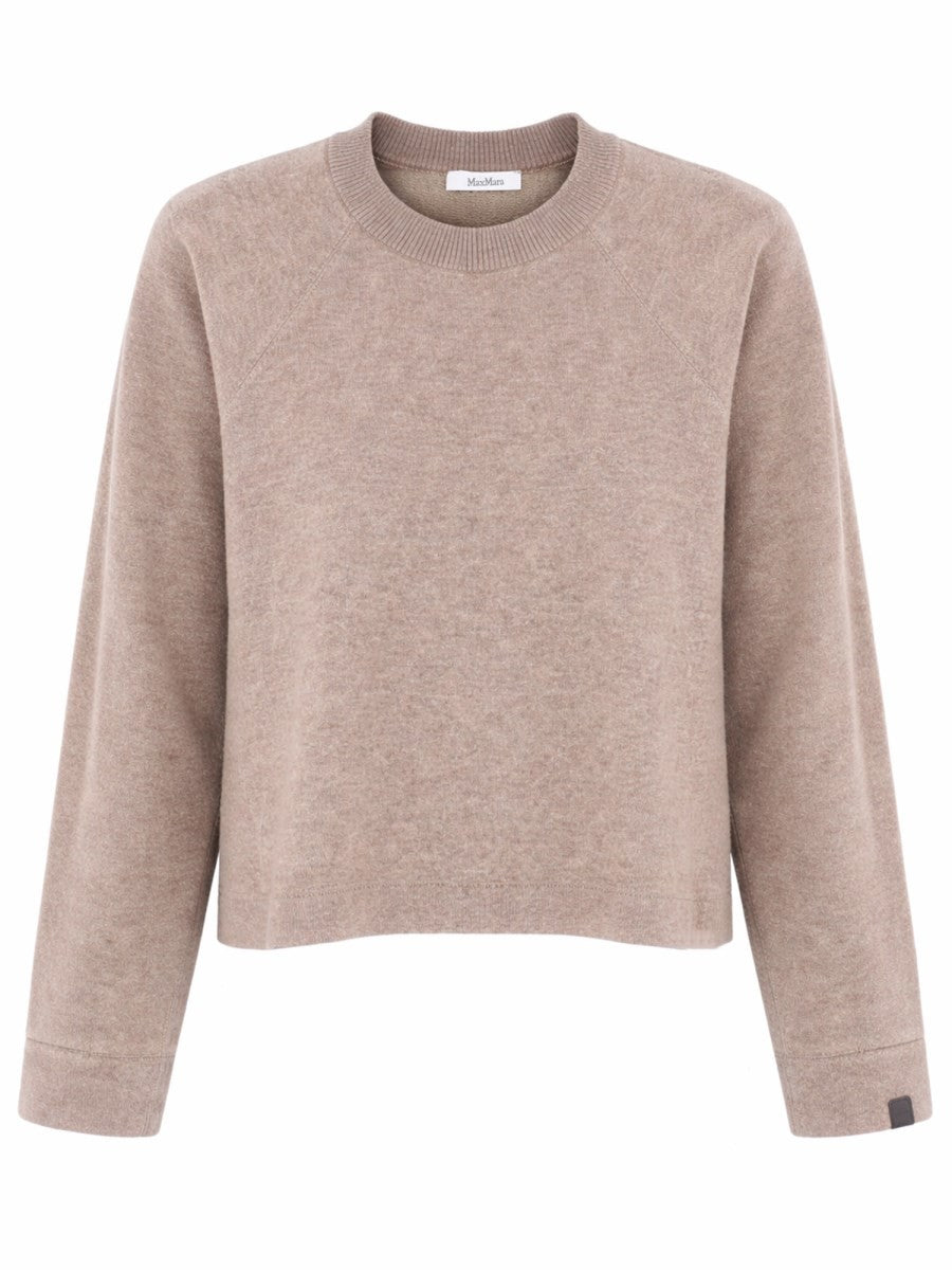 Max Mara Women's Cashmere and Wool Sweater Beige