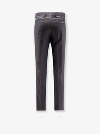 Dior Men's Cashmere and Wool Trousers Grey Dior