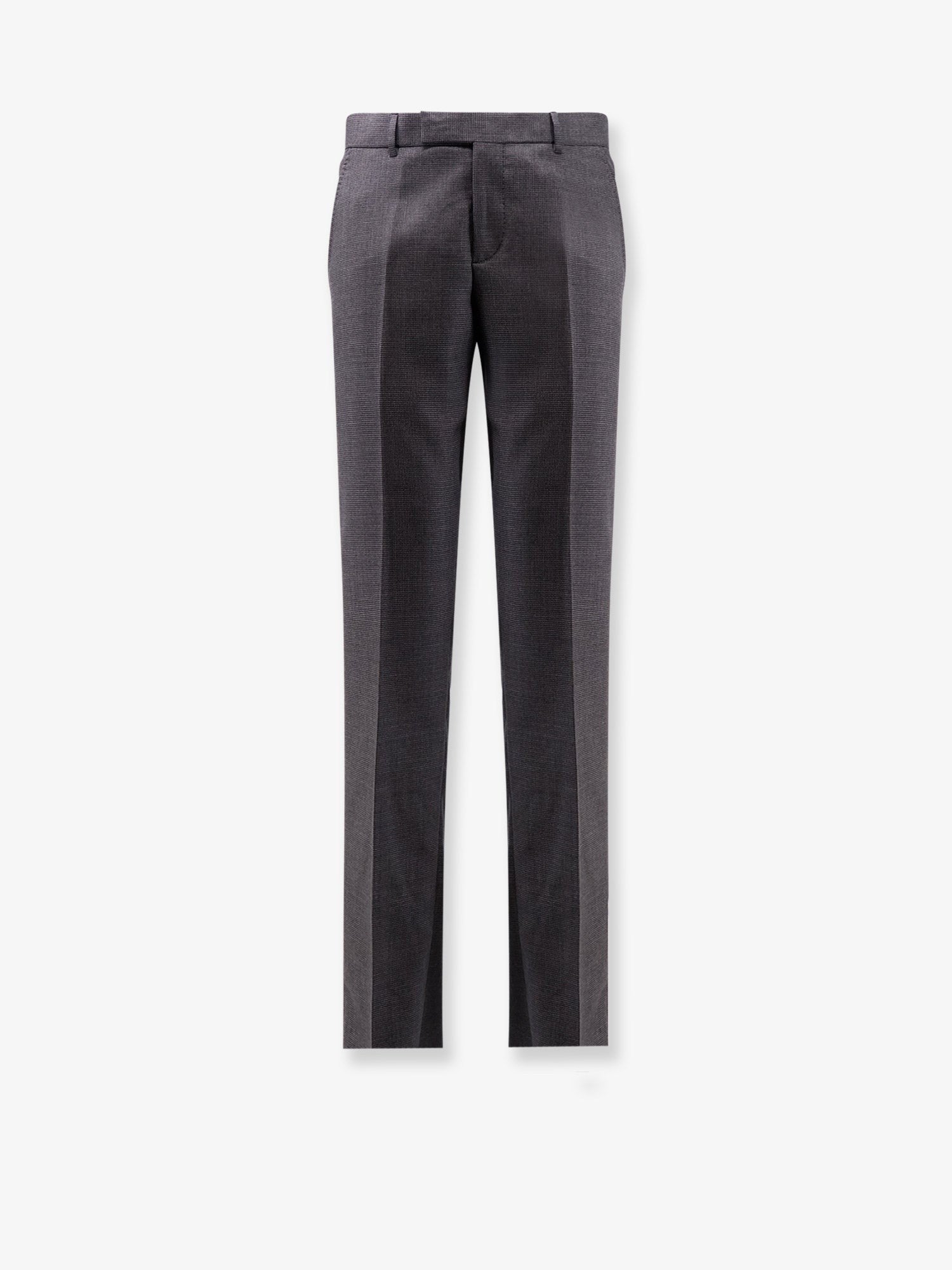 Dior Men's Cashmere and Wool Trousers Grey Dior