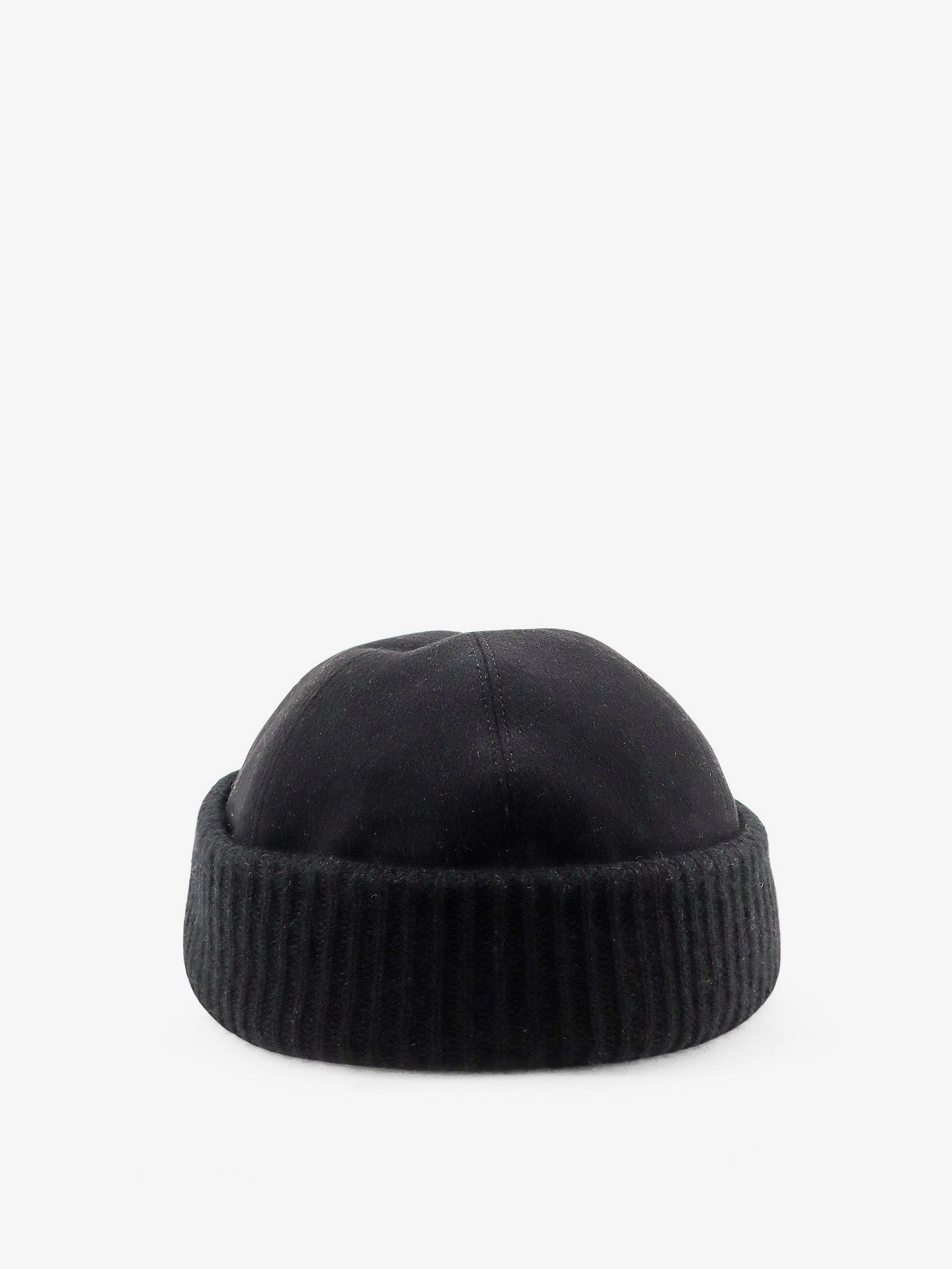 Loro Piana Men's Cashmere Beanie Hat Black