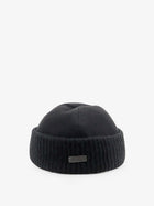 Loro Piana Men's Cashmere Beanie Hat Black