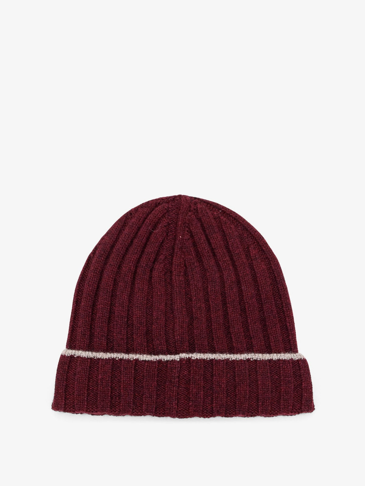 Brunello Cucinelli Men's Cashmere Beanie Red, view 2
