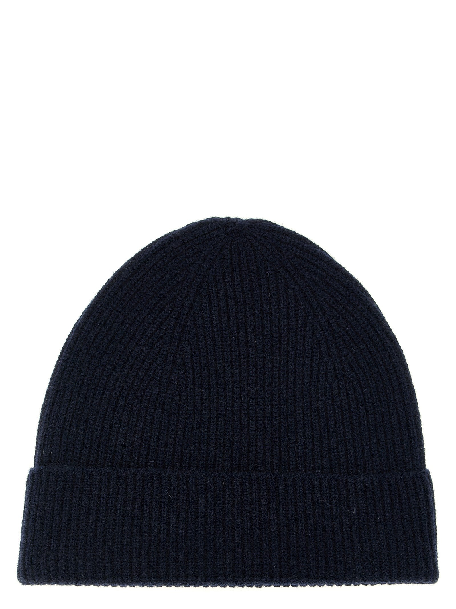Ballantyne Cashmere Beanie Blue