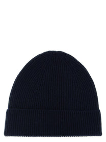 Ballantyne Cashmere Beanie Blue