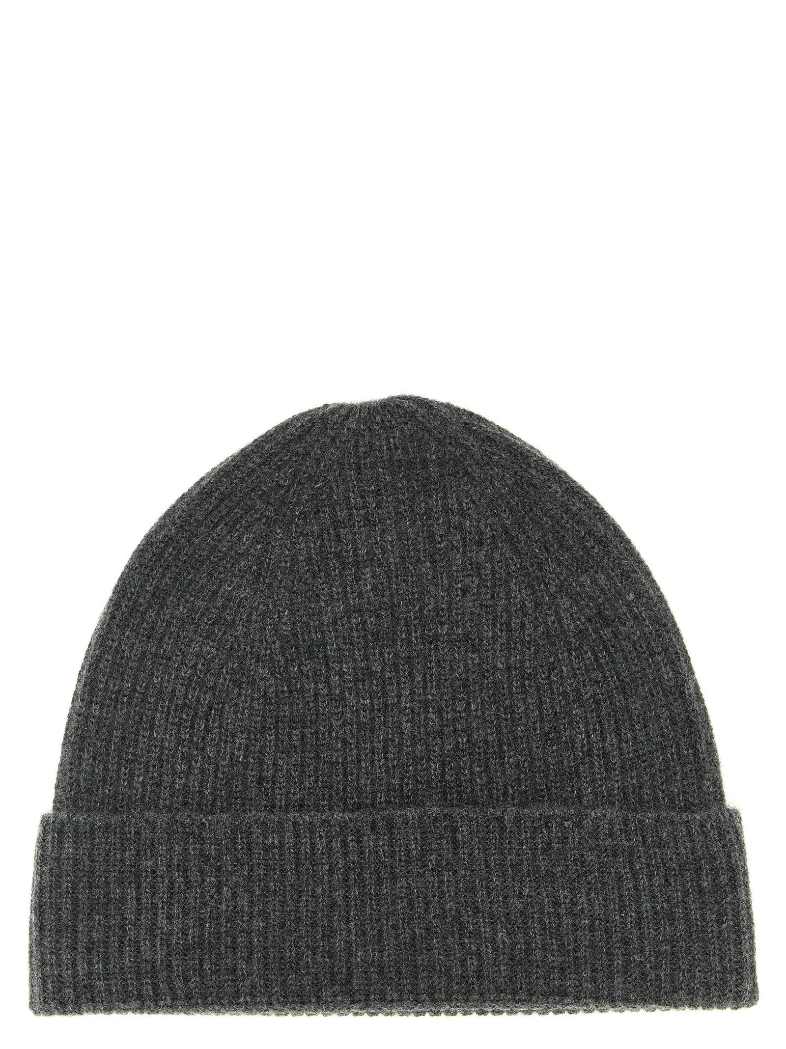 Ballantyne Cashmere Beanie Grey