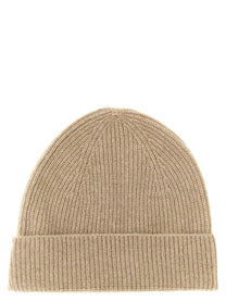 Ballantyne Cashmere Beanie Beige