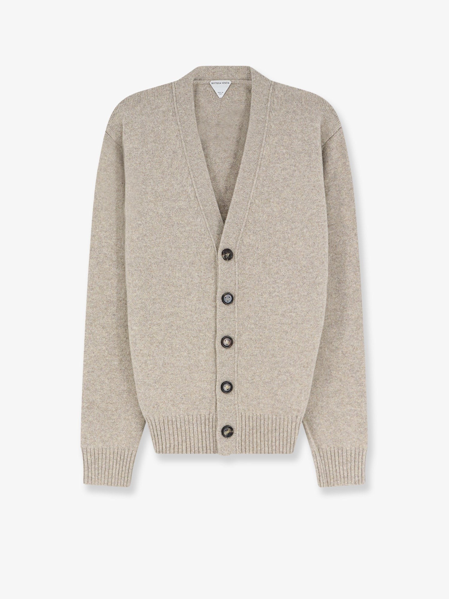 Bottega Veneta Men's Cashmere Blend Cardigan FLEECE MELANGE